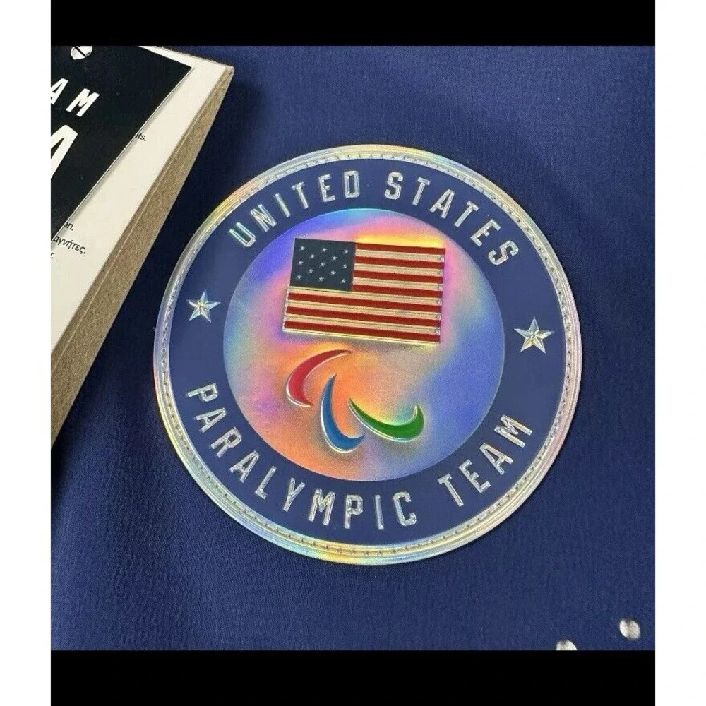 Nike Women's‎ Xs Paris 2024 Paralympic Team Issued USA Olympic Jacket DZ3573-492
